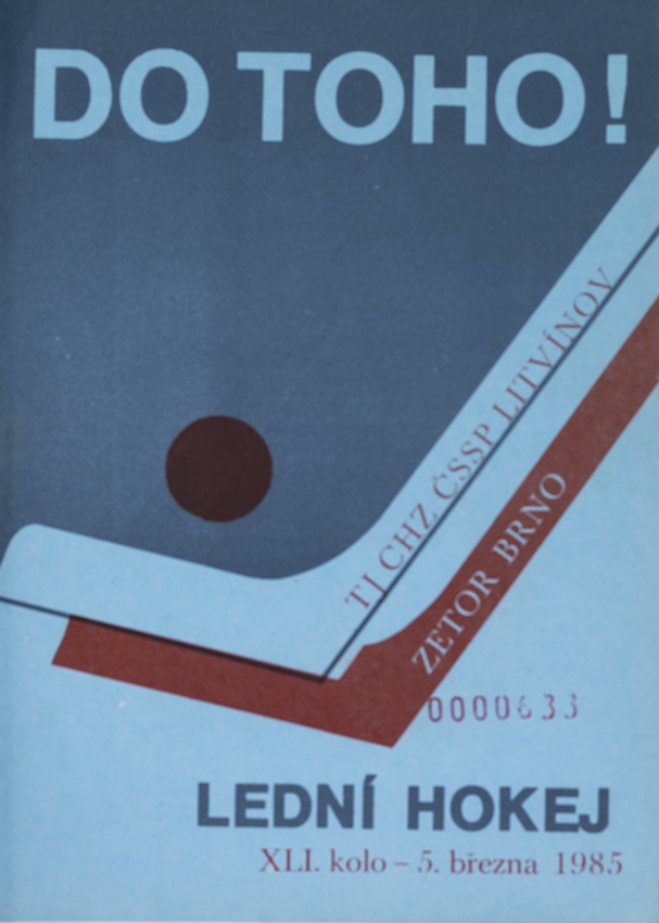 Program hokej, DO TOHO!, Litvínov v. Zetor Brno, 1985