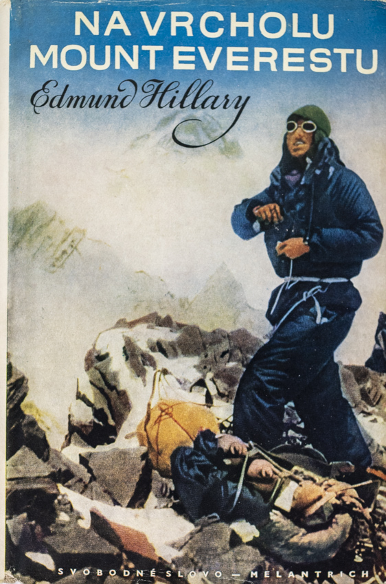 Kniha, Na vrcholu Mount Everestu, Edmund Hillary