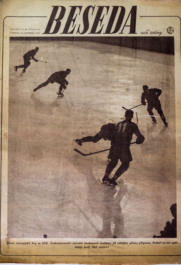 Časopis BESEDA, Zimní olympijské hry se blíží, 1947