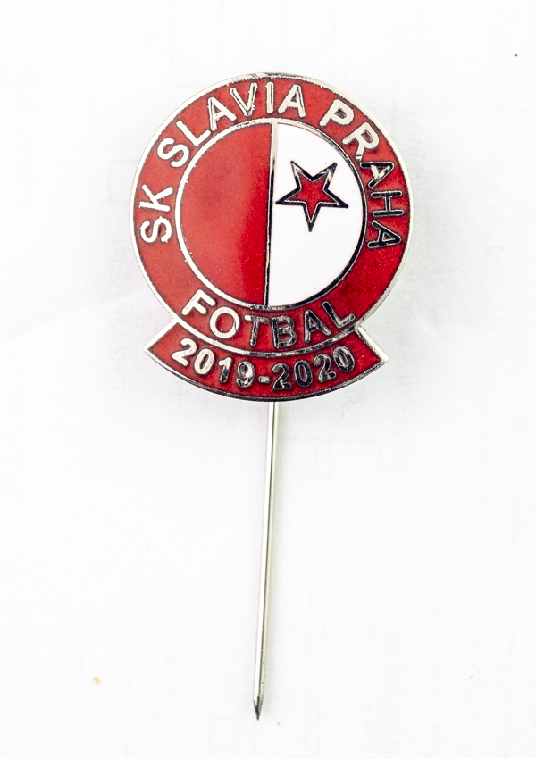 Odznak SK Slavia Praha, sezona 2019/2020 SILVER R/R
