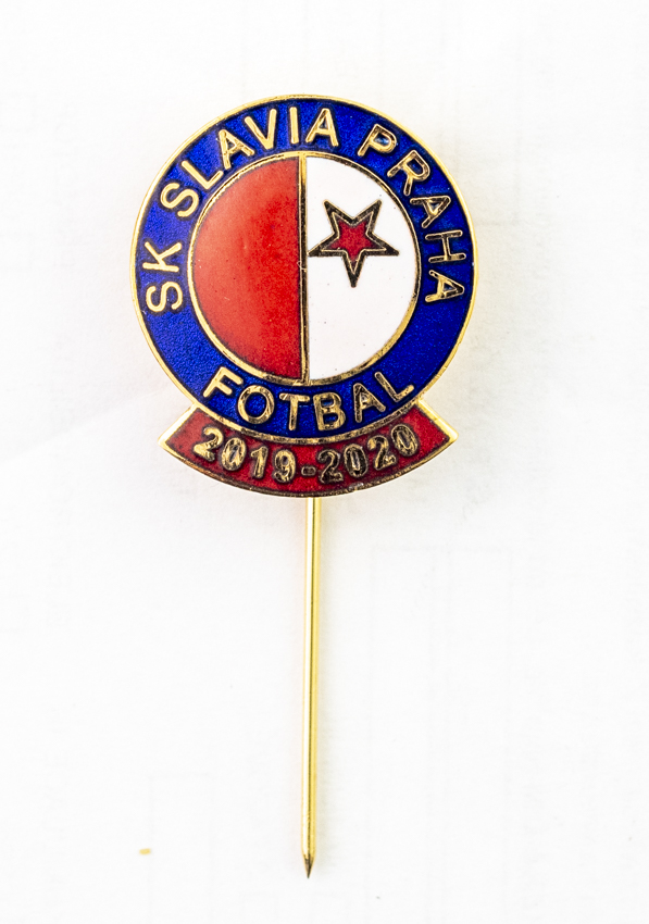 Odznak SK Slavia Praha, sezona 2019/2020 GOLD B/R