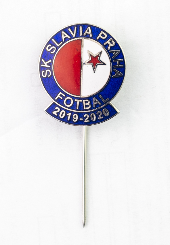 Odznak SK Slavia Praha, sezona 2019/2020 SILVER B/B