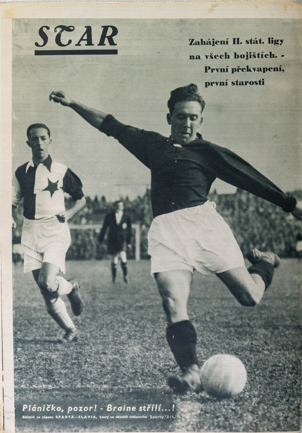Časopis STAR, Zahájeni II. stát. ligy na všech bojištích Č. 34 (492), 1935