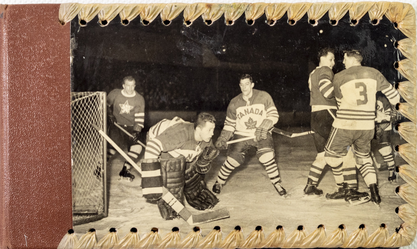 Album na fotografie, hokej ČSSR v. Canada