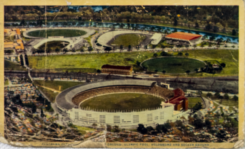 Pohlednice - Melbourne cricket ground, 1956