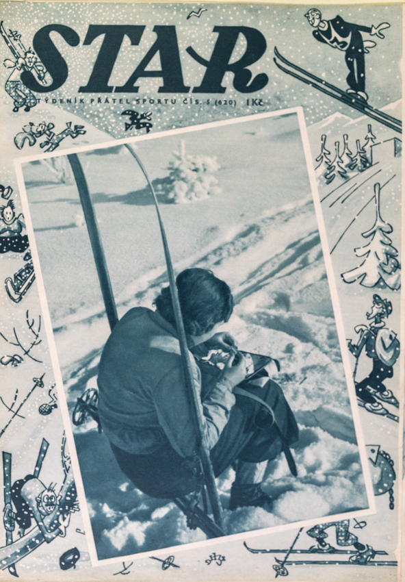 Časopis STAR, Běžkaři č. 5 ( 620 ), 1938