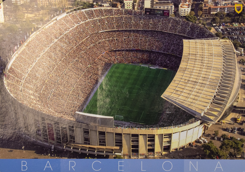 Pohlednice velká - Estadio FC Barcelona