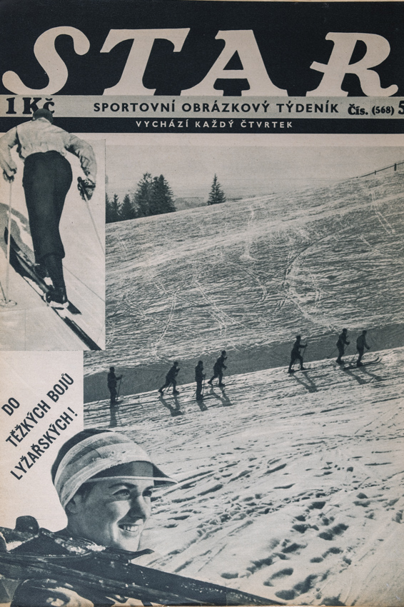 Časopis STAR, Do těžkých bojů lyžařských Č. 5 ( 568 ), 1937