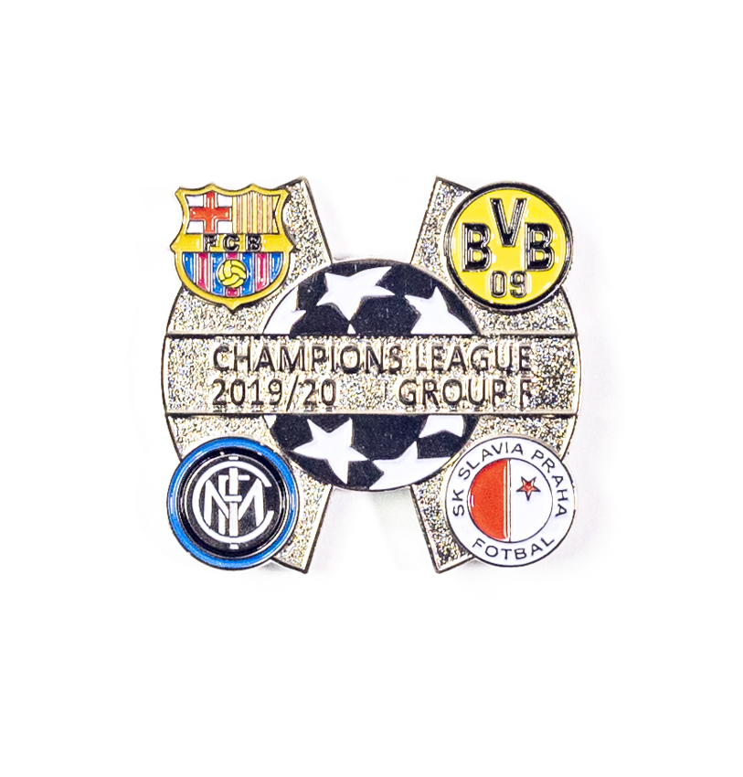 Odznak - Sada odznaků , UEFA Champions league, Group F 2019/20, SIL/SIL/SIL