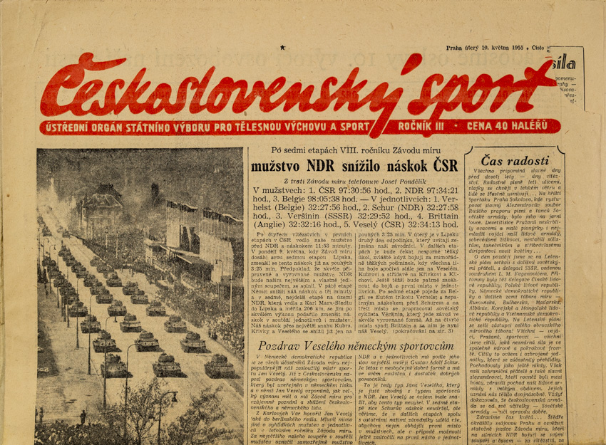Noviny Československý sport, 65/1955