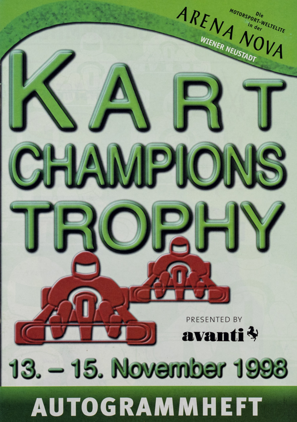 Program Kart Champions Trophy, 1998
