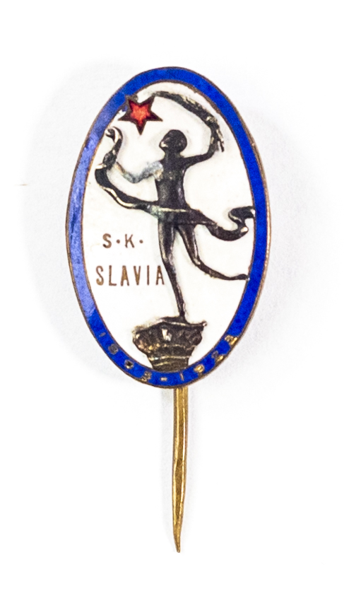 Odznak smalt , SK Slavia Praha, 1923