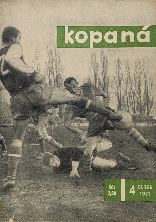 Časopis Kopaná , Duben 1961