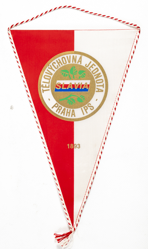 Klubová vlajka SK SLAVIA PRAHA 1893, S