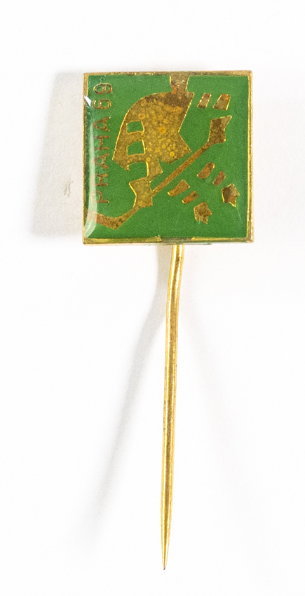 Odznak hokej, Praha, 1969, Grn