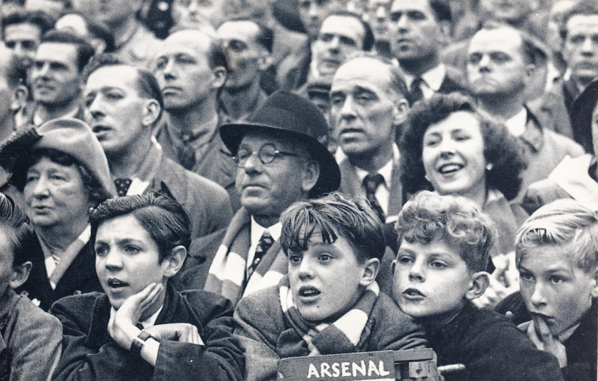 Nostalgia postcard, Is for Arsenal, 1951