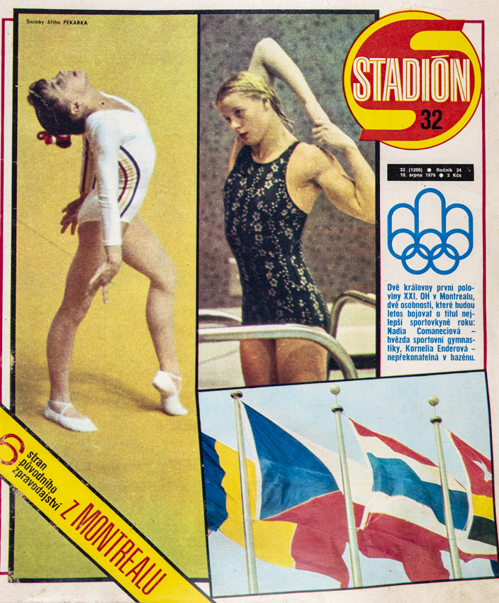 Časopis STADION, ročník 24, 10.VIII..1976 číslo 32