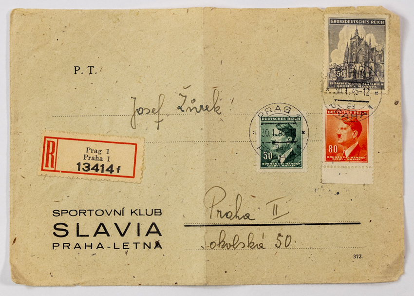 CELISTVOST - Sportovní klub Slavia Praha - Letná, 1945