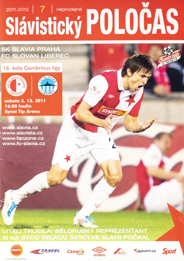 Slávistický Poločas SK Slavia Praha v. FC Liberec , 2011