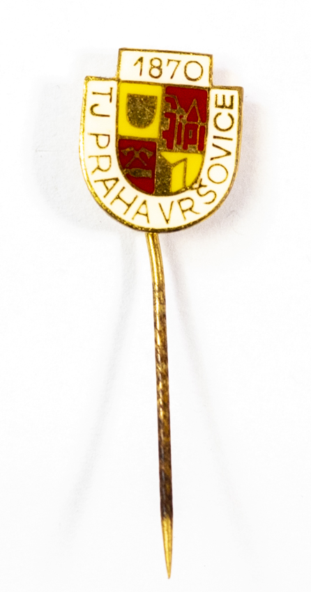 Odznak smalt - TJ Praha Vršovice, 1970