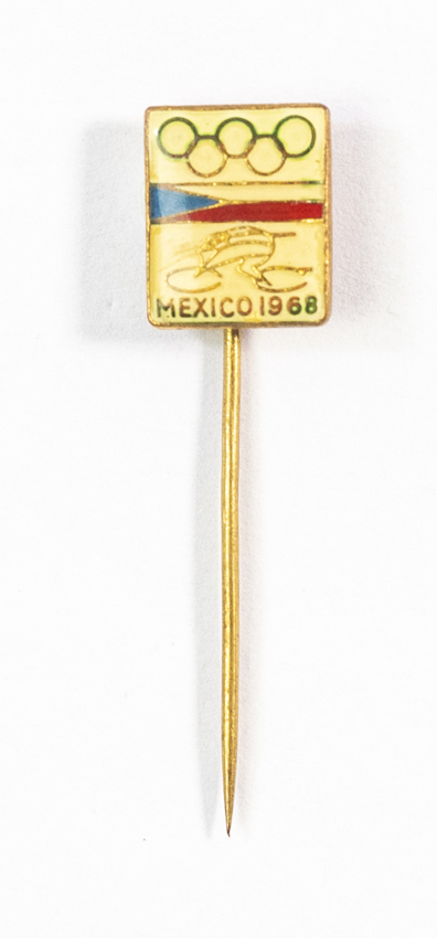 Odznak - Olympic, Mexico, cyklistika, 1968