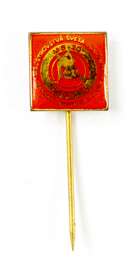Odznak - Hokej, MS Juniorů, ČSSR, 1976