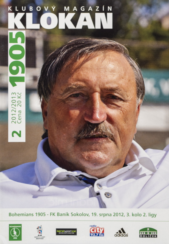 Program Klokan 1905, Bohemians 1905 v. Baník Sokolov, 2/2012