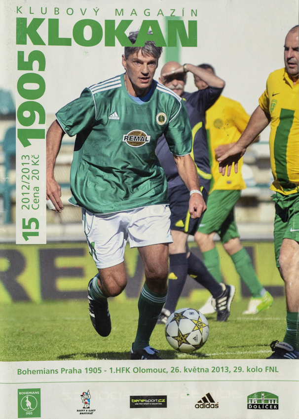 Program Klokan 1905, Bohemians 1905 v. 1.HFK Olomouc, 15/2013