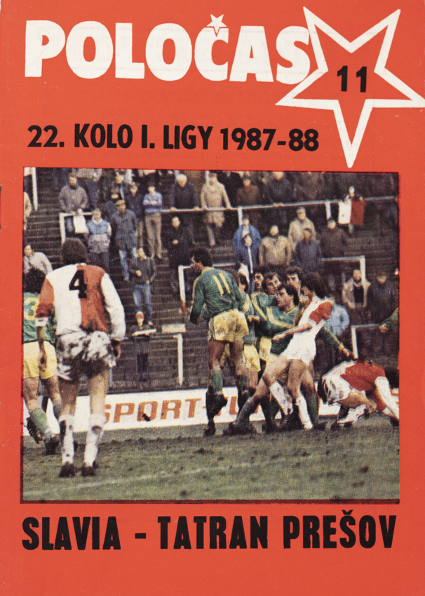 POLOČAS SLAVIA Praha vs. Tatran Prešov, 1987-88
