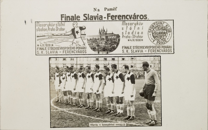 Dopisnice Finále Slavia Ferencváros