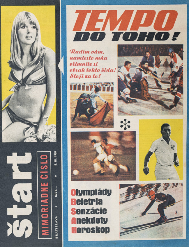 Časopis ŠTART, ročník XIII, 15. III. 1968, mimořádné číslo