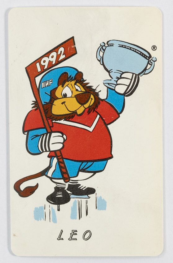 Sběratelská telefonní karta, MS hokej 1992