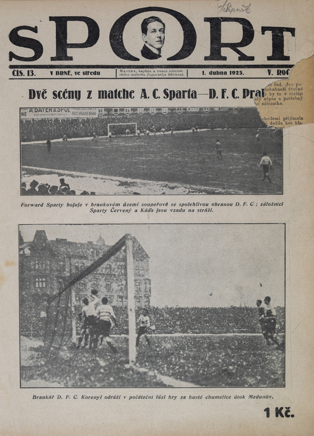 Časopis SPORT, č. 13, 1925