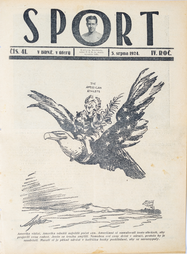Časopis SPORT, č. 41, 1924