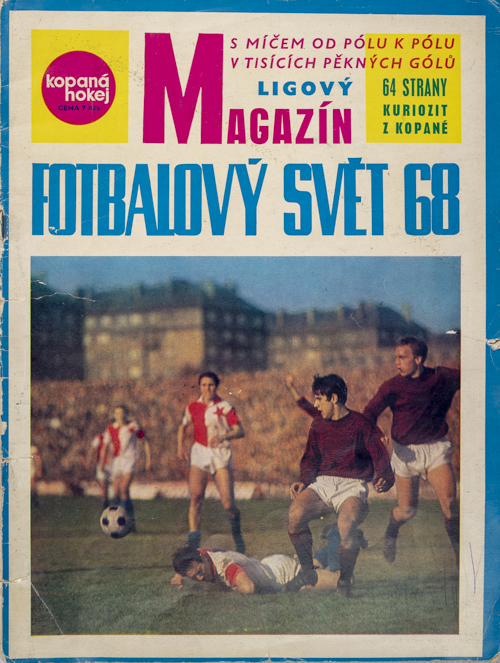 Časopis Kopaná, hokej, Magazín fotbalový svět 1968 II