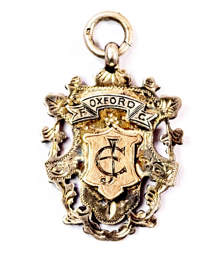 Medaile Oxford Football Club, 1901