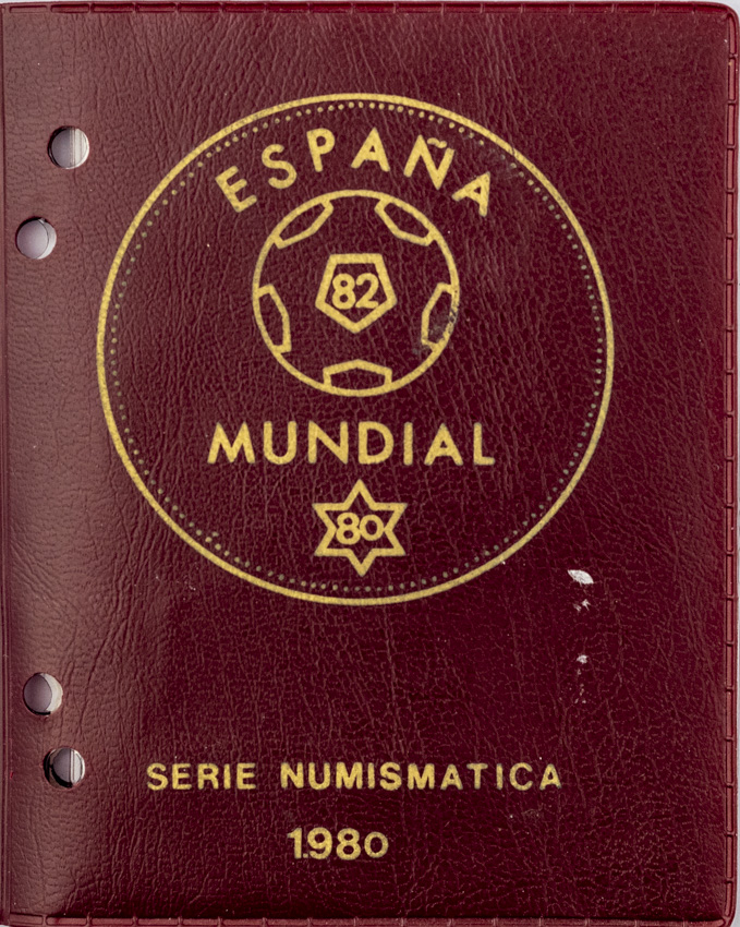 Sada oběžných mincí PESETAS, Espaňa, Mundial fotbal, 1982 II