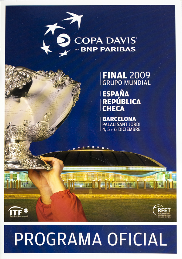 Oficialní program, Final Davis Cup, Espaňa v. República Checa, 2009