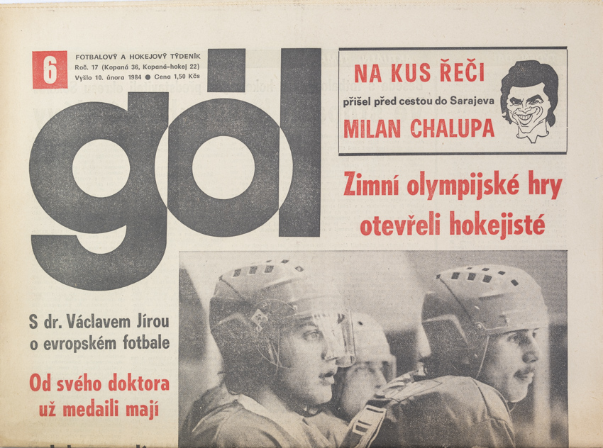 GÓL. Fotbalový a hokejový týdeník, 6/36/22/1984