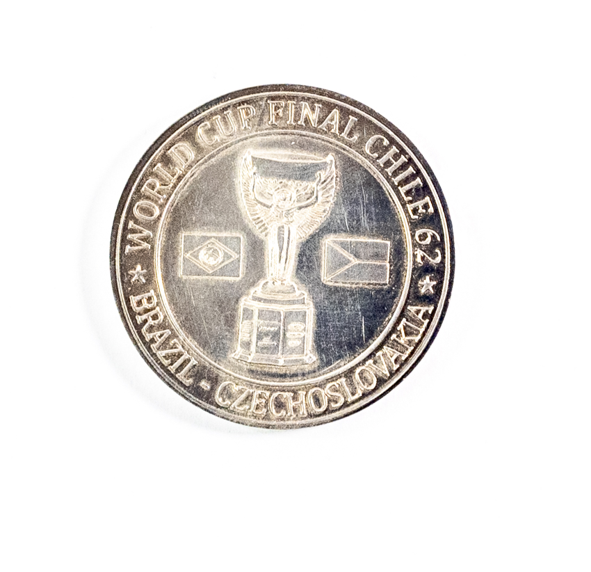 Pamětní medaile 50 let World Cup final, fotbal, Chile 1962-2012