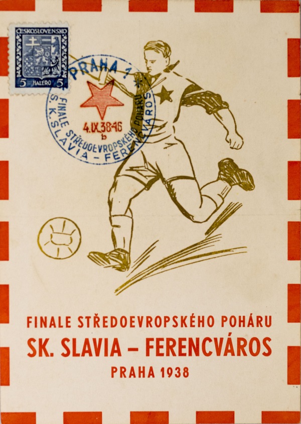 CELISTVOST SK SLAVIA - FERENCVAROS 1938