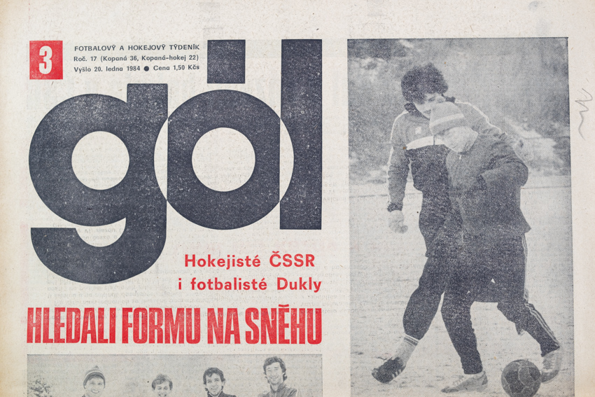 GÓL. Fotbalový a hokejový týdeník, 3/36/22/1984