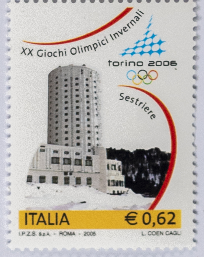 Známka XX. zimní olympijské hry Torino, 2006