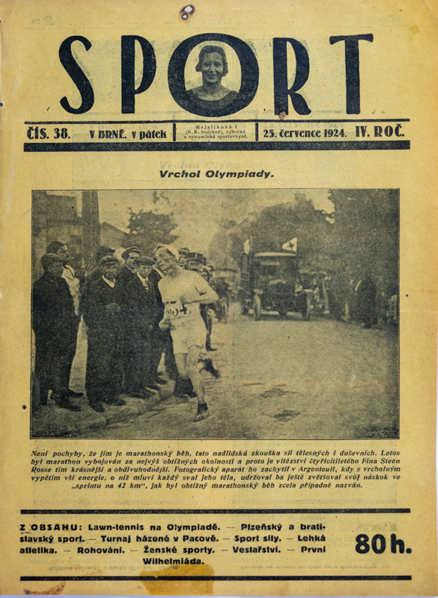 Časopis SPORT, č. 38, 1924