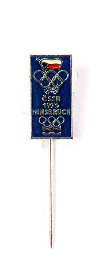 Odznak smalt, Olympic, ČSSR, Innsbruck, 1976