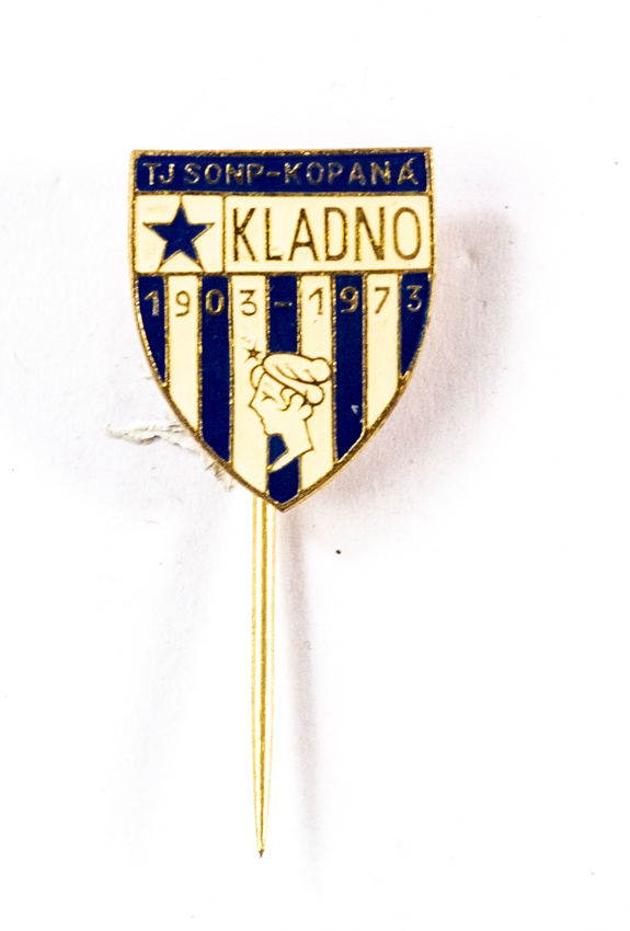 Odznak smalt, TJ SONP Kladno kopaná, 1903-1973