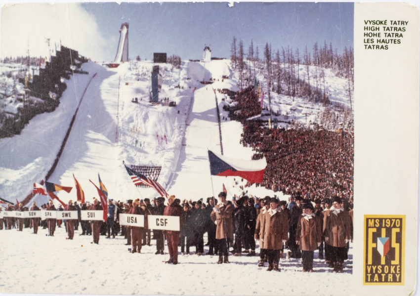 Pohlednice - Vysoké Tatry, MS FIS, 1970