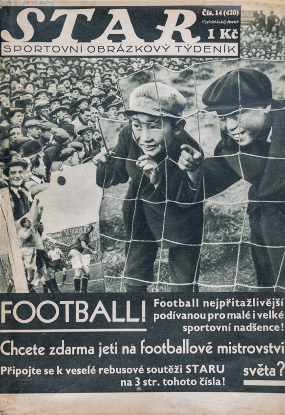 Časopis STAR, SEP, Football, Č. 14 (420), 1934
