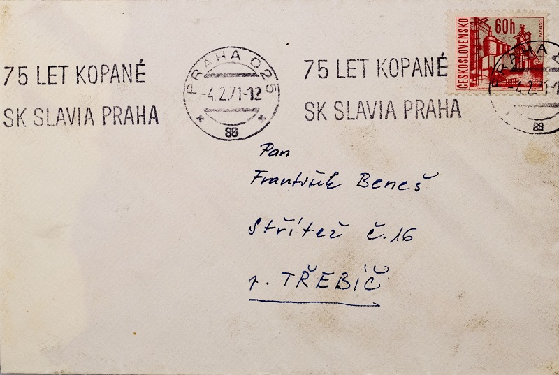 CELISTVOST 75 let kopané SK SLAVIA PRAHA III