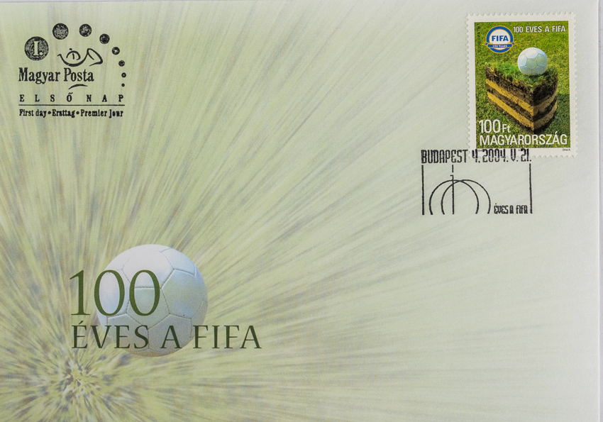 FDC 100 Eves a FIFA, 1904-2004